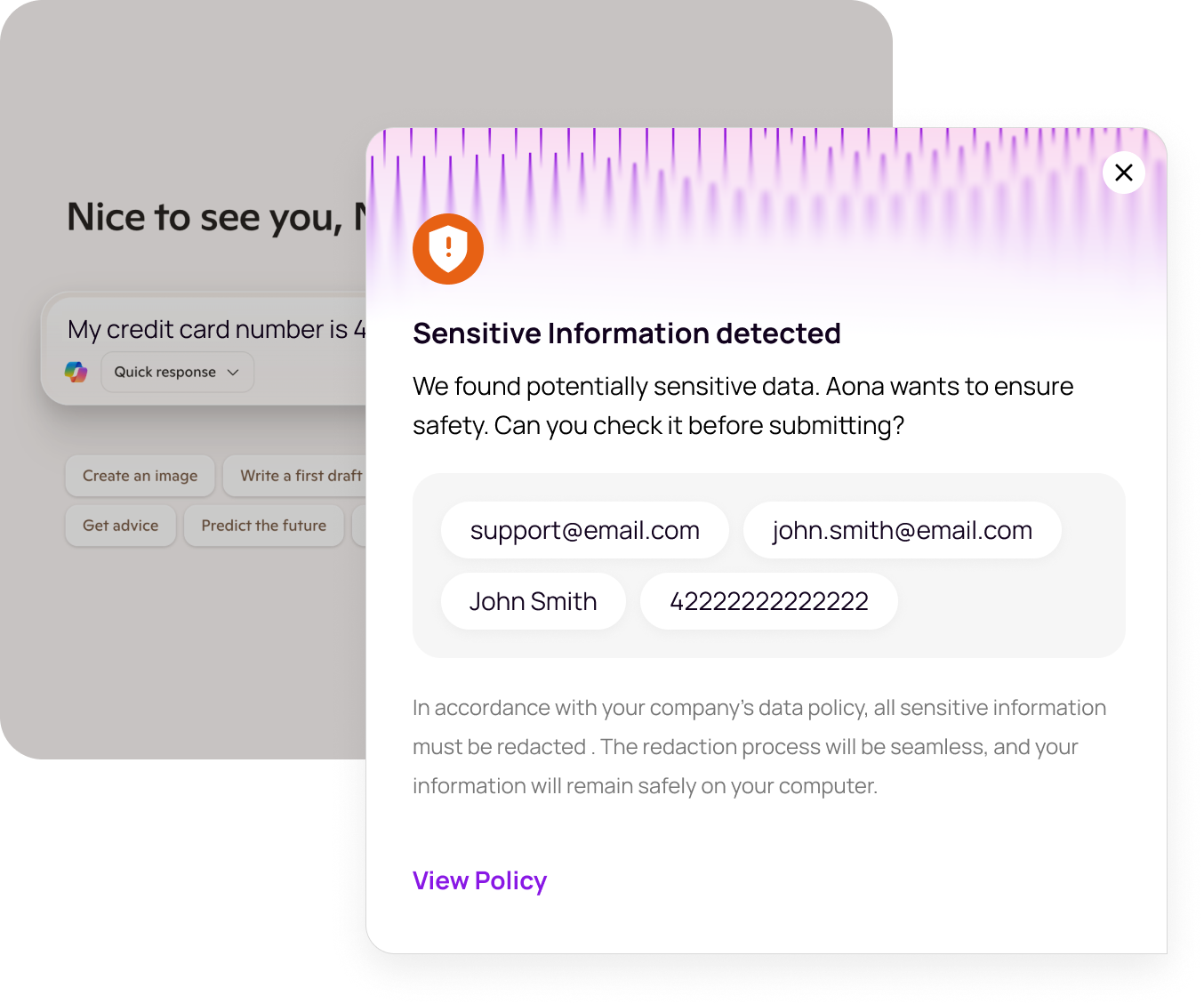 AI Safety Guardrails Interface