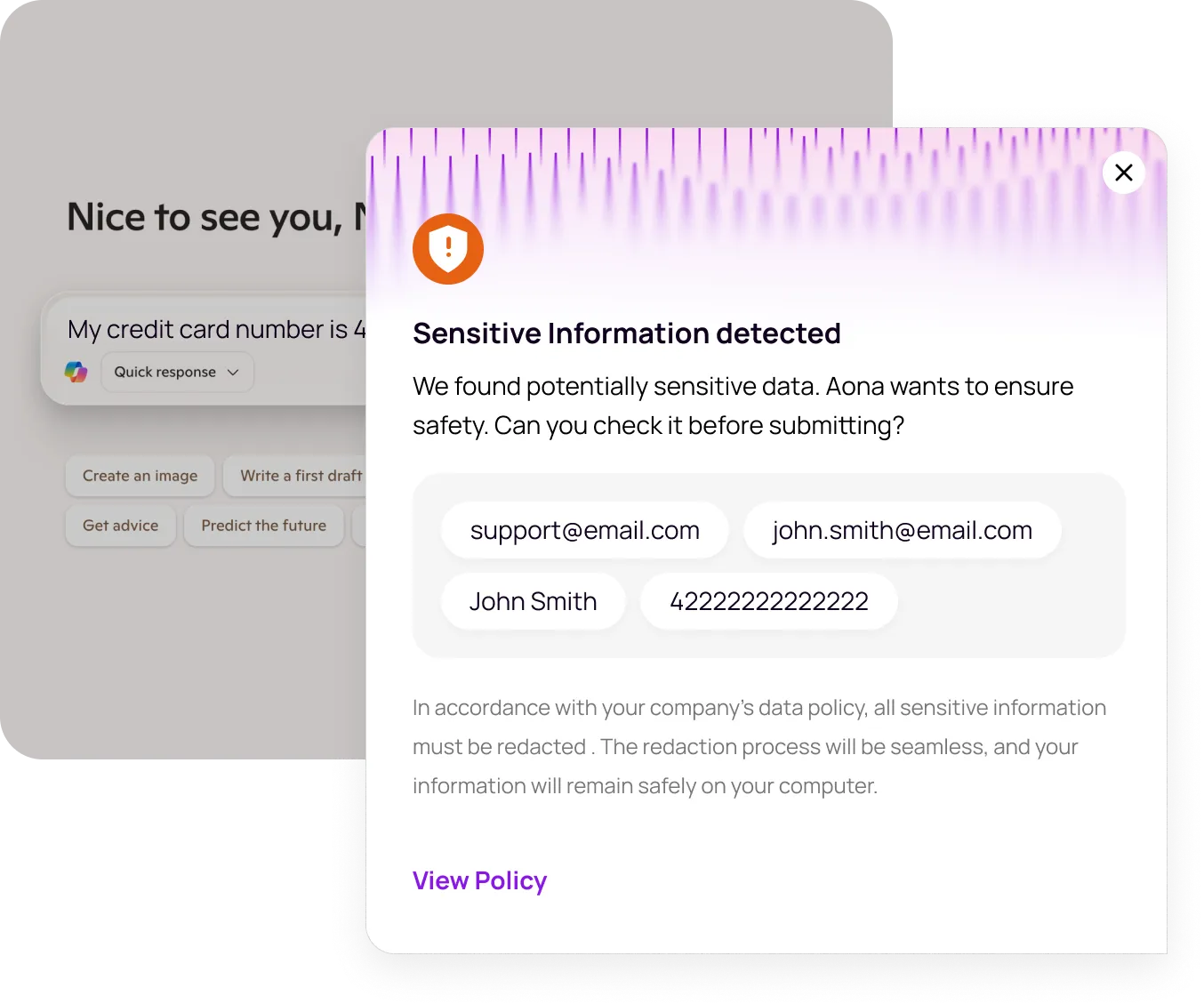 AI Safety Guardrails Interface